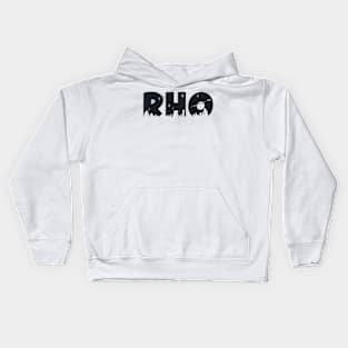 Rho Cityscape Letters Kids Hoodie